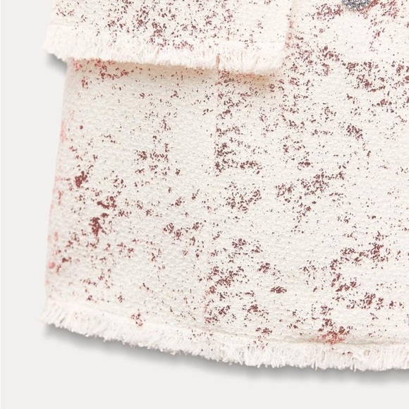 ZARA METALLIC EFFECT 2Pcs Vest and Culottes set - Picture 15 of 15